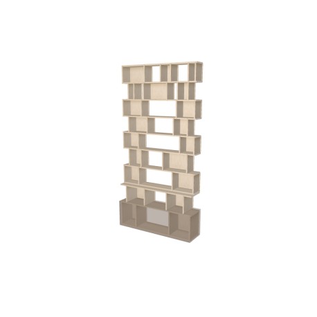 Custom bookcase  (H239cm - W120 cm)