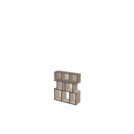 Boekenkast op maat  (H90cm - B80 cm)