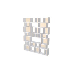 Meuble Bibliothèque sur-mesure (H215cm - L172 cm)