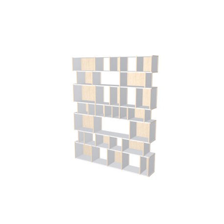 Boekenkast op maat  (H215cm - B172 cm)