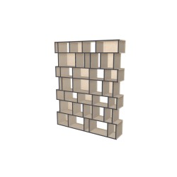 Meuble Bibliothèque sur-mesure (H225cm - L180 cm)