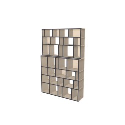 Custom bookcase  (H212cm - W140 cm)