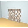 Custom bookcase  (H179cm - W200 cm)