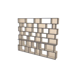 Custom bookcase  (H203cm - W250 cm)
