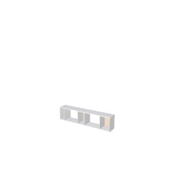 Custom bookcase  (H38cm - W160 cm)