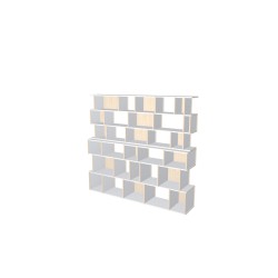Boekenkast op maat  (H181cm - B200 cm)