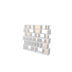 Custom bookcase  (H181cm - W199 cm)