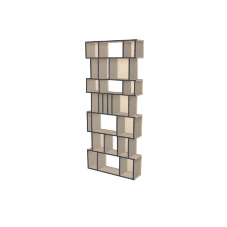 Boekenkast op maat  (H235cm - B99 cm)