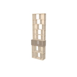 Custom bookcase  (H233cm - W70 cm)