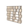 Custom bookcase  (H218cm - W234 cm)