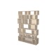 Boekenkast op maat  (H224cm - B154 cm)