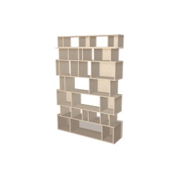 Meuble Bibliothèque sur-mesure (H224cm - L154 cm)