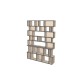 Custom bookcase  (H203cm - W150 cm)