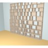 Custom bookcase  (H301cm - W330 cm)