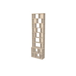 Boekenkast op maat  (H233cm - B70 cm)