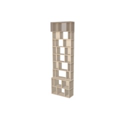 Boekenkast op maat  (H233cm - B70 cm)