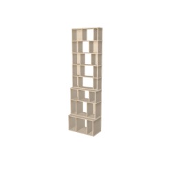 Boekenkast op maat  (H238cm - B70 cm)