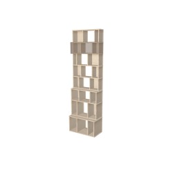Boekenkast op maat  (H235cm - B70 cm)