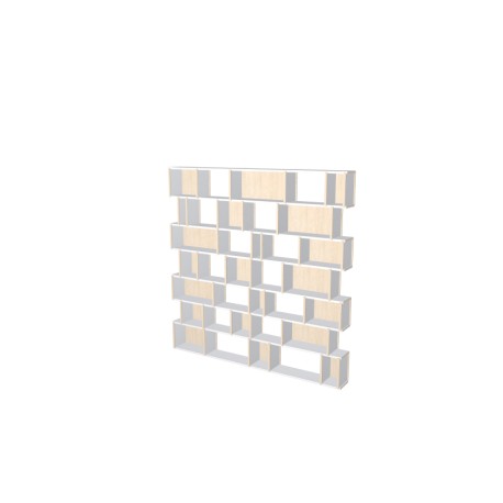 Boekenkast op maat  (H180cm - B180 cm)
