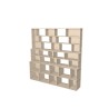 Custom bookcase  (H200cm - W200 cm)
