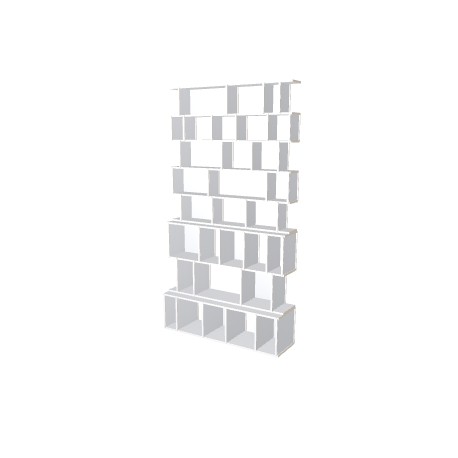 Boekenkast op maat  (H244cm - B132 cm)