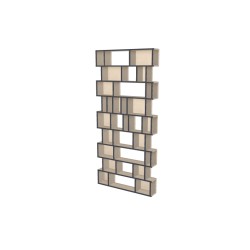 Boekenkast op maat  (H225cm - B104 cm)