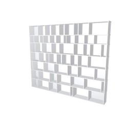 Boekenkast op maat  (H243cm - B300 cm)