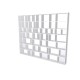 Custom bookcase  (H243cm - W300 cm)