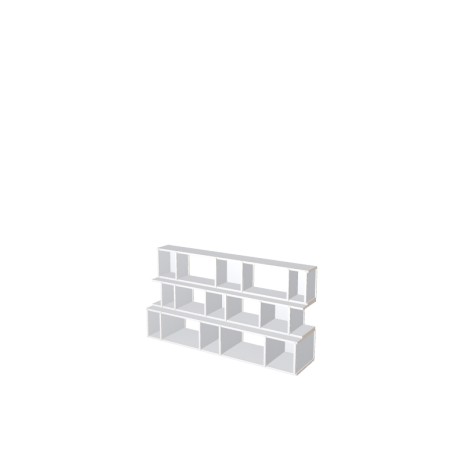 Custom bookcase  (H83cm - W155 cm)