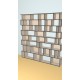 Custom bookcase  (H234cm - W225 cm)