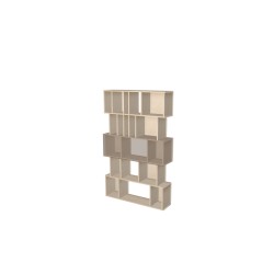 Boekenkast op maat  (H181cm - B112 cm)