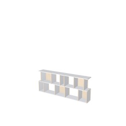 Boekenkast op maat  (H73cm - B183 cm)