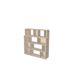 Boekenkast op maat  (H147cm - B140 cm)