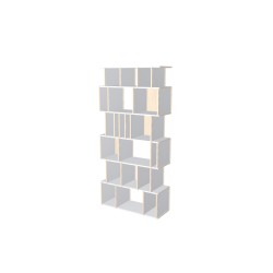 Boekenkast op maat  (H208cm - B99 cm)