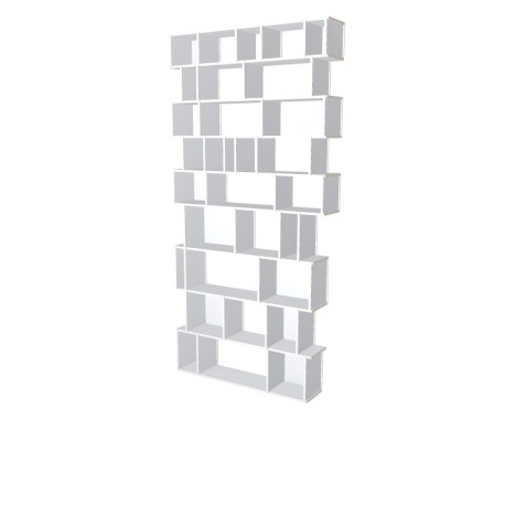 Boekenkast op maat  (H276cm - B136 cm)
