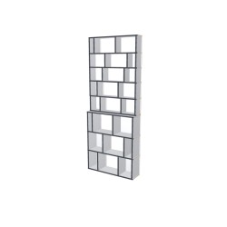 Boekenkast op maat  (H239cm - B95 cm)