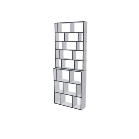 Boekenkast op maat  (H239cm - B95 cm)
