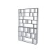 Custom bookcase  (H239cm - W155 cm)
