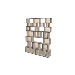 Meuble Bibliothèque sur-mesure (H224cm - L175 cm)