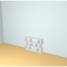 Custom bookcase  (H79cm - W120 cm)