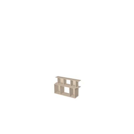 Boekenkast op maat  (H63cm - B102 cm)