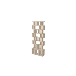 Boekenkast op maat  (H209cm - B81 cm)