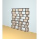 Custom bookcase  (H218cm - W200 cm)