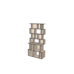 Boekenkast op maat  (H179cm - B90 cm)