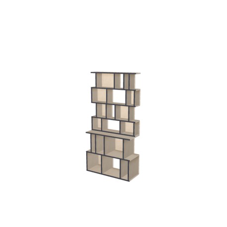Custom bookcase  (H179cm - W90 cm)