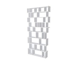 Boekenkast op maat  (H276cm - B135 cm)