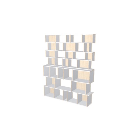 Custom bookcase  (H212cm - W174 cm)