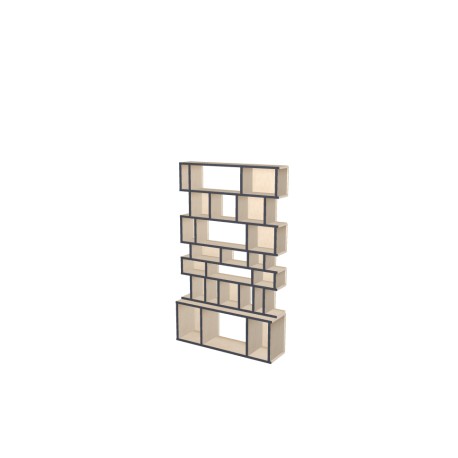Custom bookcase  (H164cm - W99 cm)