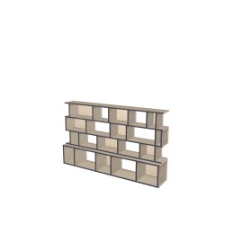 Custom bookcase  (H120cm - W200 cm)