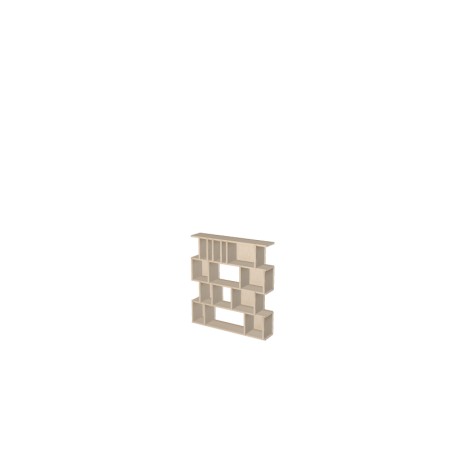 Custom bookcase  (H99cm - W90 cm)